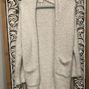 Altered states oversized cream cardigan